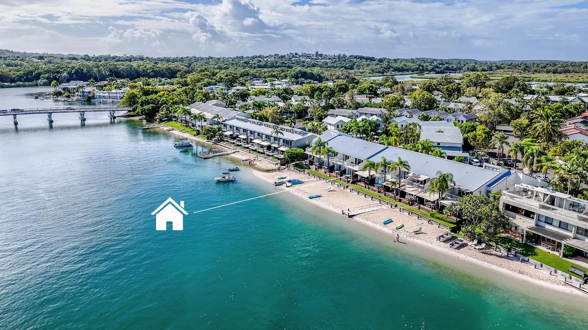 Noosa Riverfront Apartment Unit 7 Noosaville Avustralya